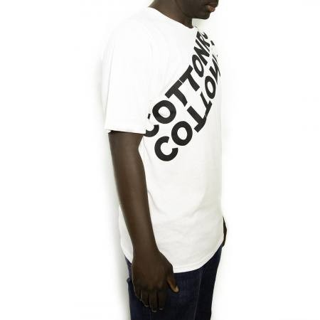 Cotton-Rich Oversized T-Shirt, white – Mirror
