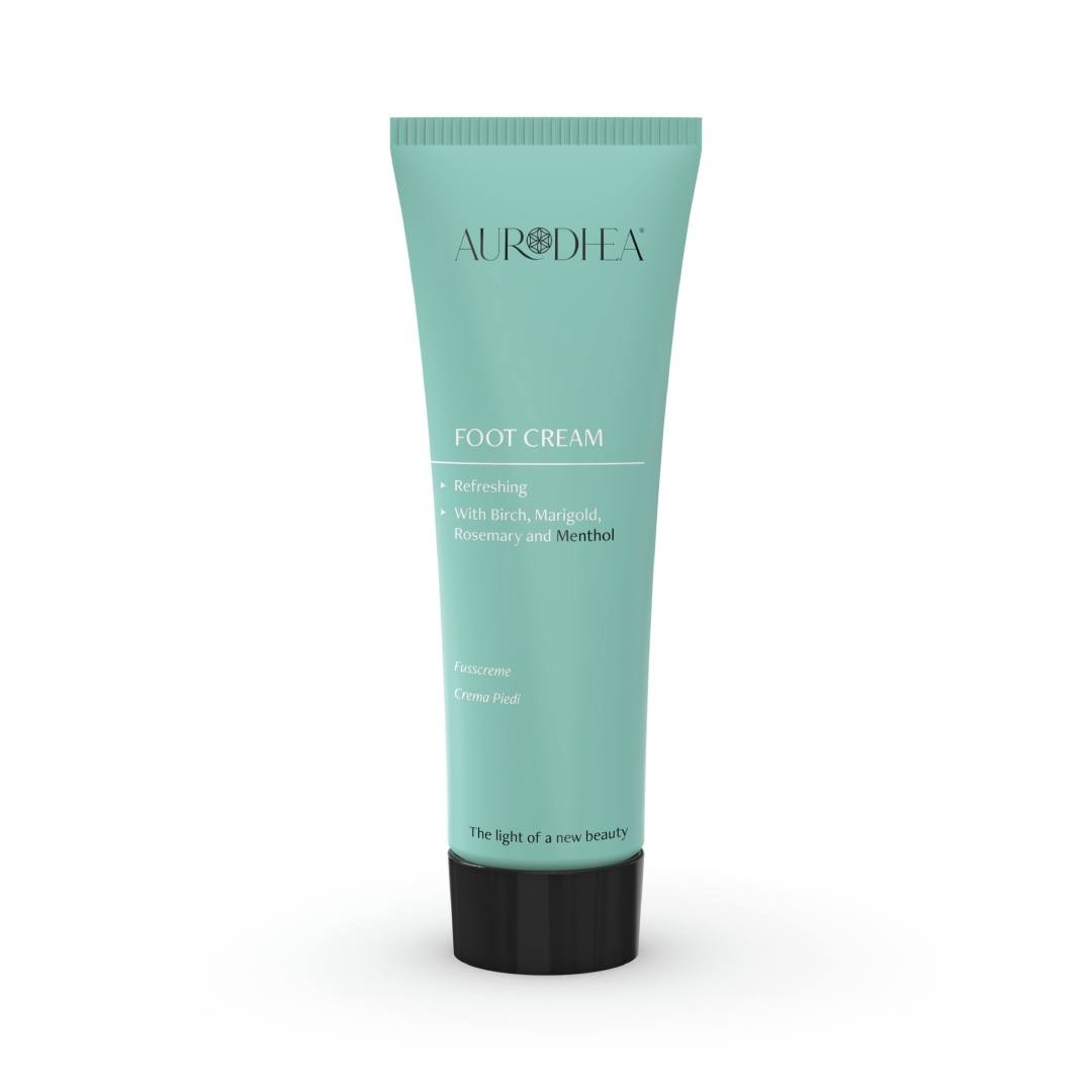 Menthol Foot Cream - 75 ml Enriched with of Birch, Marigold and Rosemary extracts