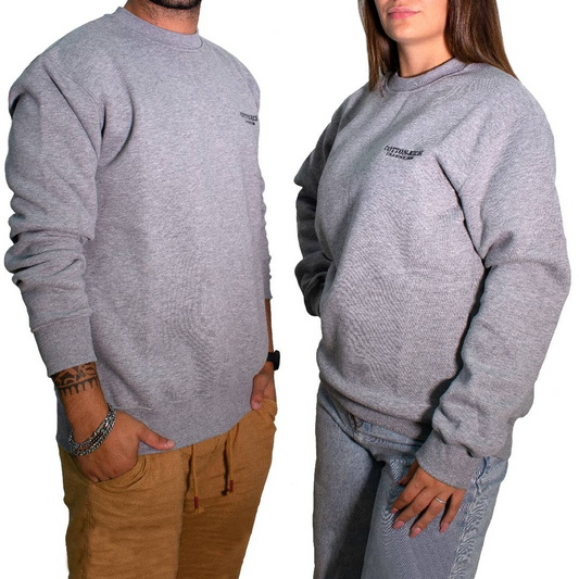 Cotton-Rich Sweatshirt, grey