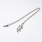 Rhodium-plated metal Constellation jewel set