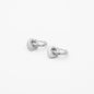 "Huggy Heart" - stainless steel earrings