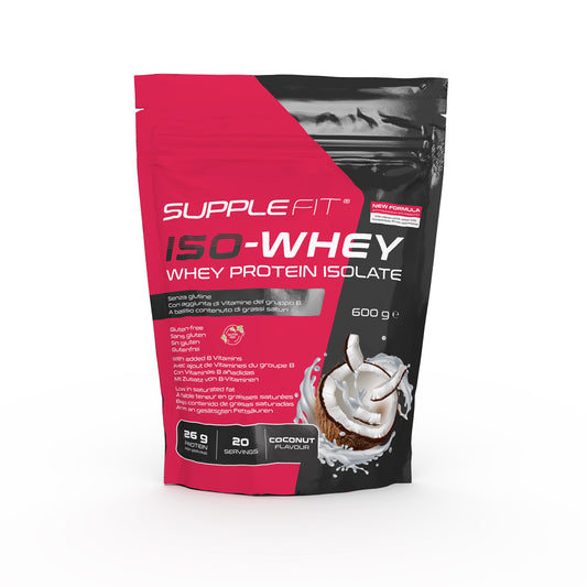 SuppleFit Iso-Whey Coconut flavour 60