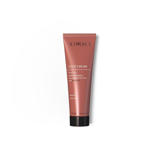 Organic Argan Oil Foot Cream - 75 ml Enriched with Shea Butter, Avocado Oil and Aloe Vera
