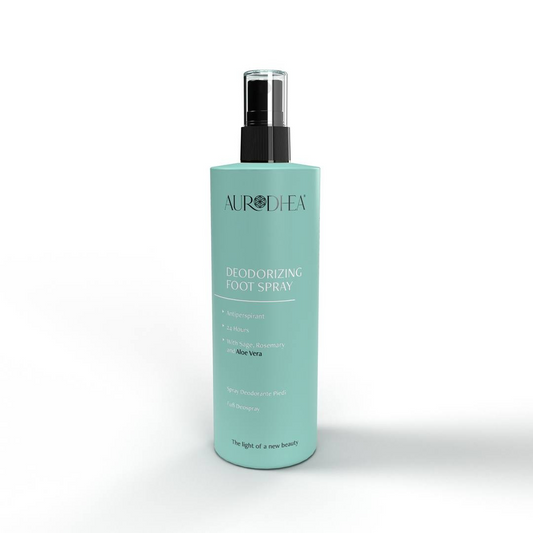 Deodorizing foot spray - 150 ml Enriched with Sage, Rosemary and Aloe Vera