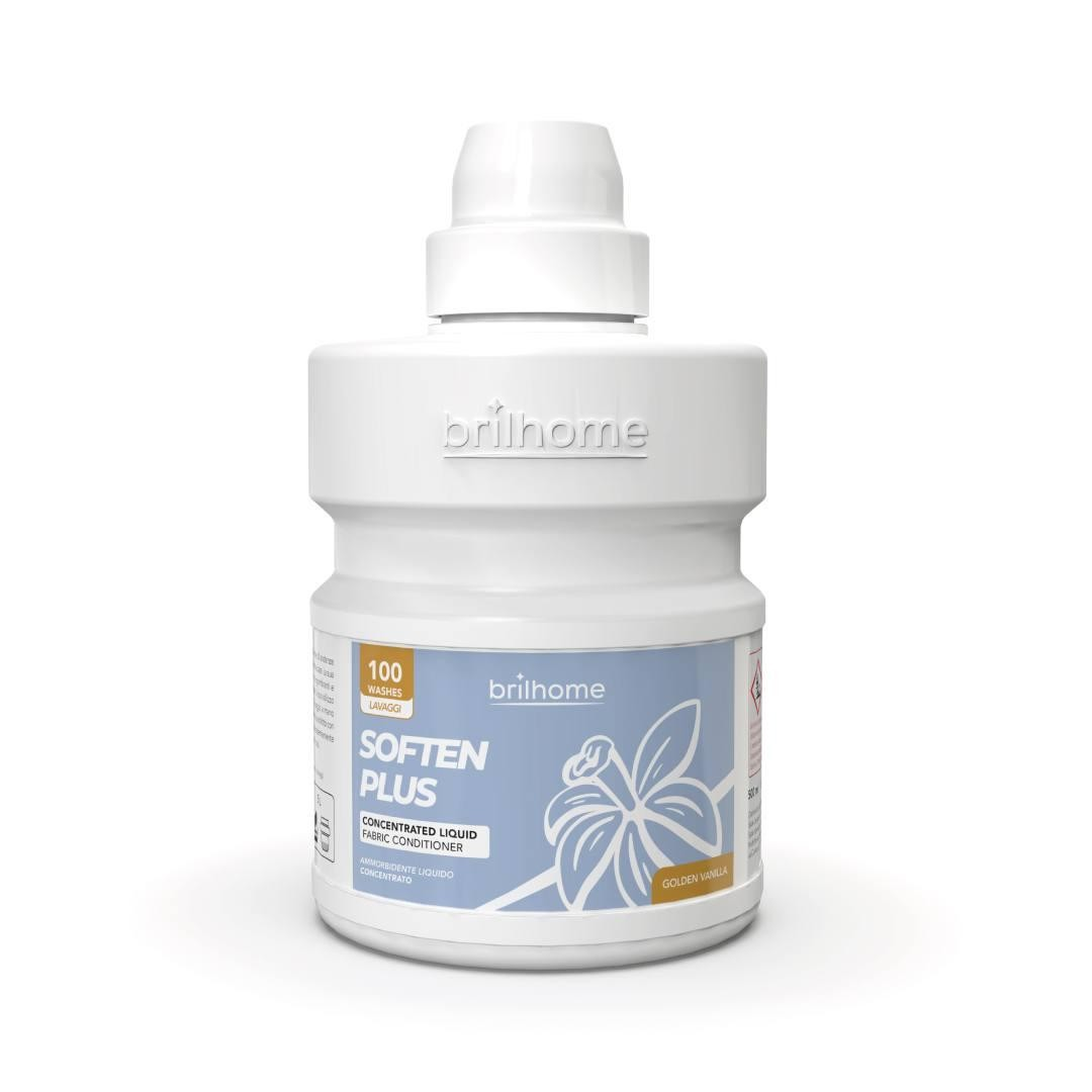 Soften Plus «Golden Vanilla» – Concentrated Liquid Fabric Conditioner (VEGAN)