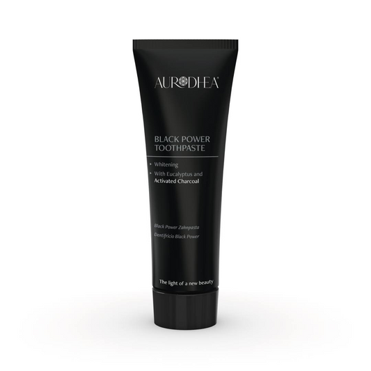 Power Black Toothpaste with Activated Charcoal Enriched with Eucalyptus essential oil