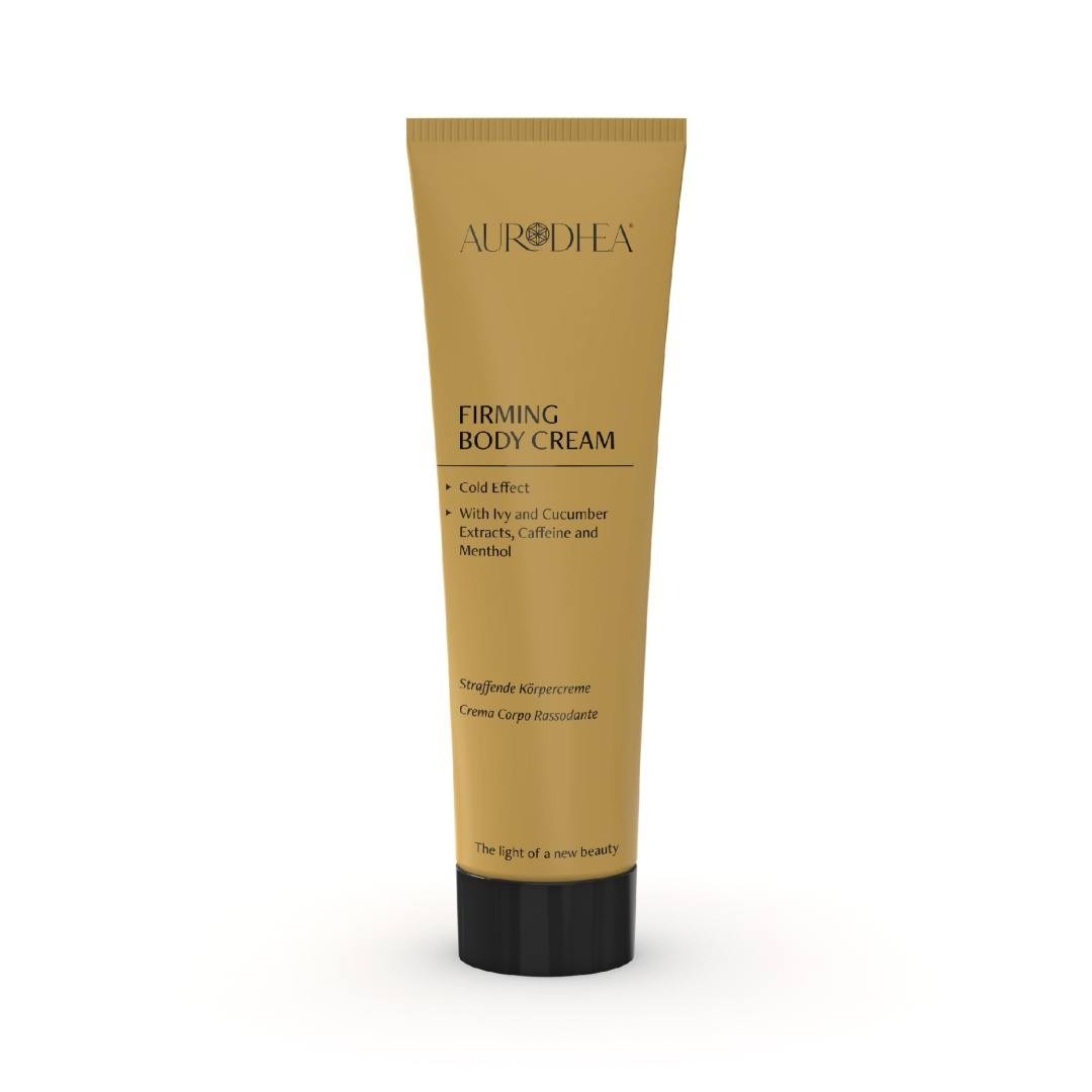 Cold Effect Firming Body Cream - 150 ml Enriched with Ivy and Cucumber Extracts, Caffeine and Menthol